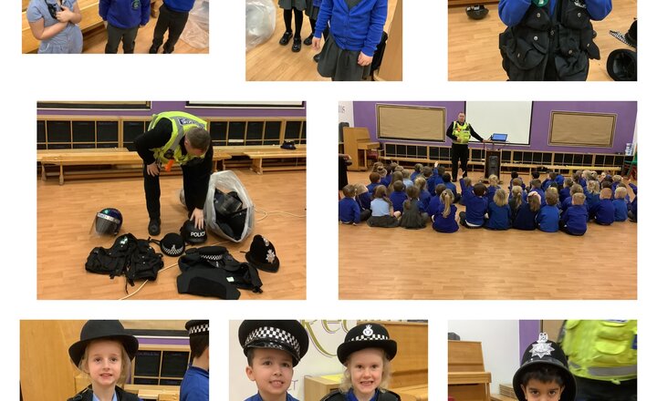 Image of The Police visit EYFS